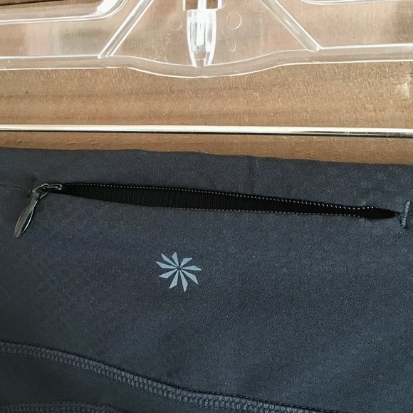 Athleta Dobby Hybrid Crop Leggings - Picture 3 of 8